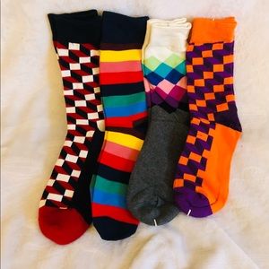 Multicolored men’s dress socks